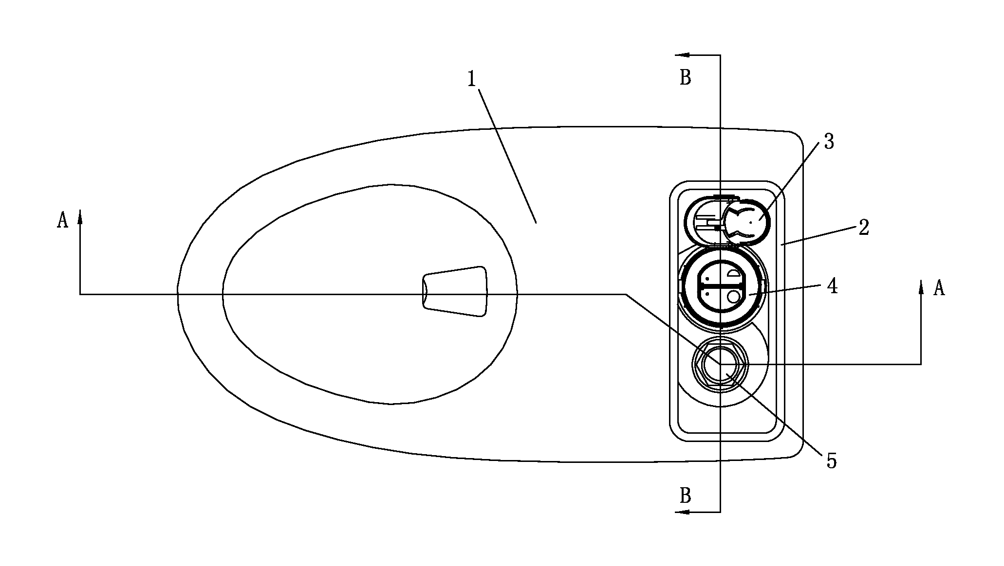 Spray siphon toilet with accelerating siphon