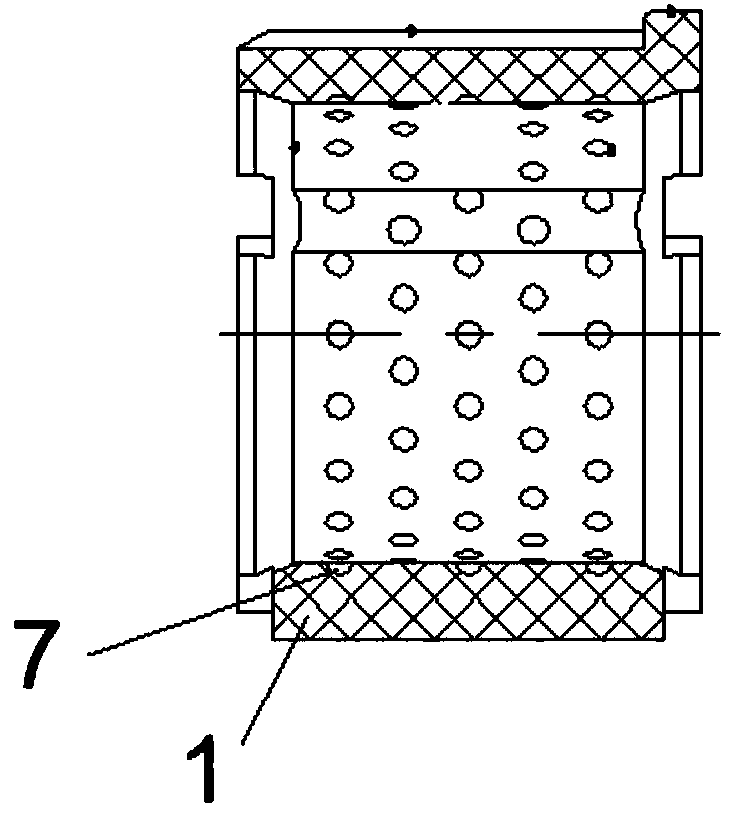 Supporting device of gear and rack mechanical steering gear