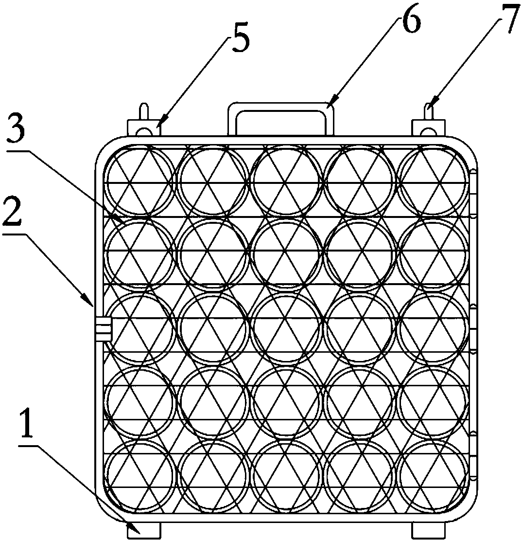 Device for temporary rearing and transporting of lobsters