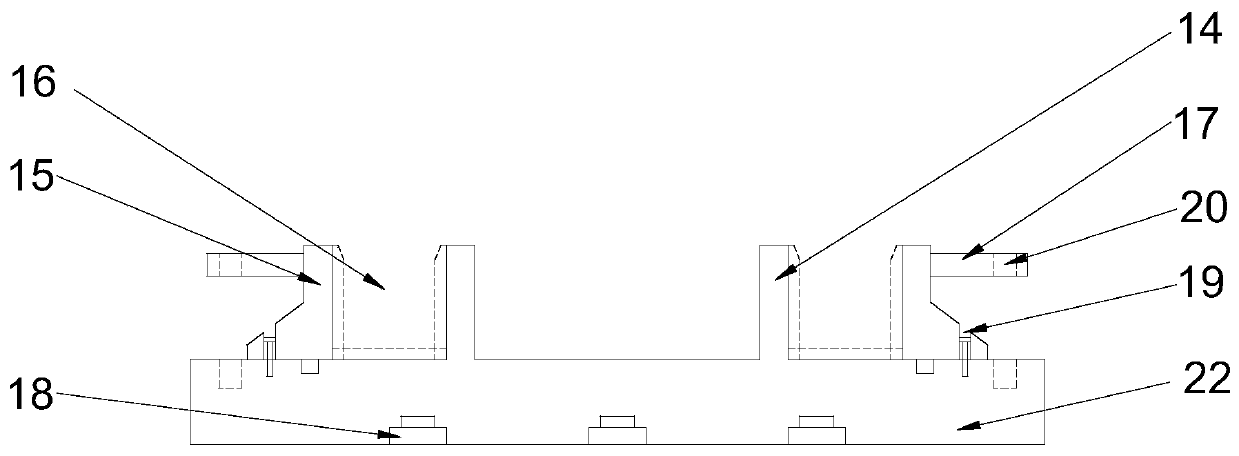 Ring shear apparatus testing system for land-rock contact face