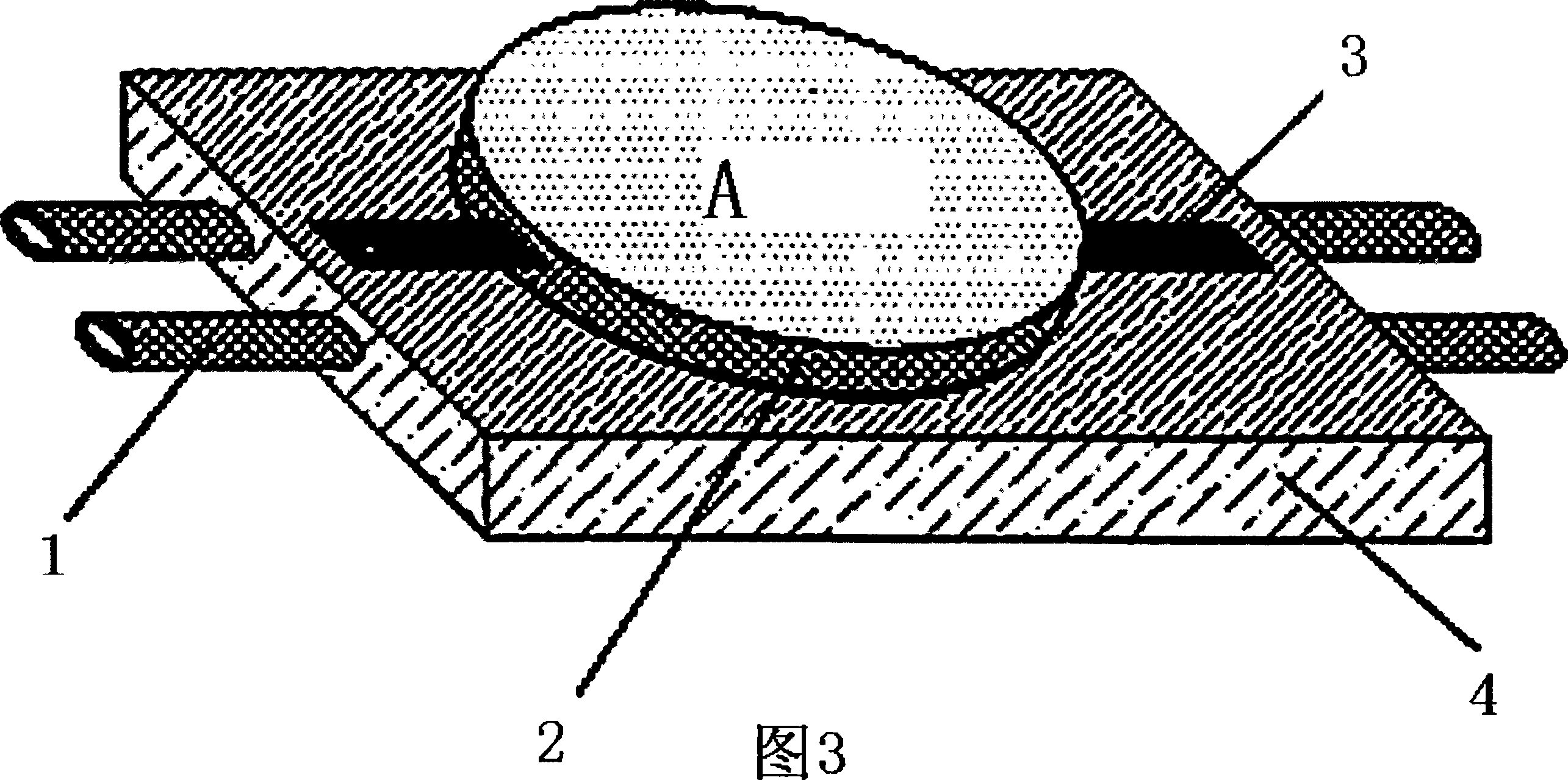 Ultrahigh-power LED light and manufacturing method thereof