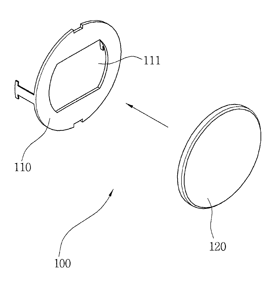 Liquid crystal display cap of air conditioning control panel for vehicle