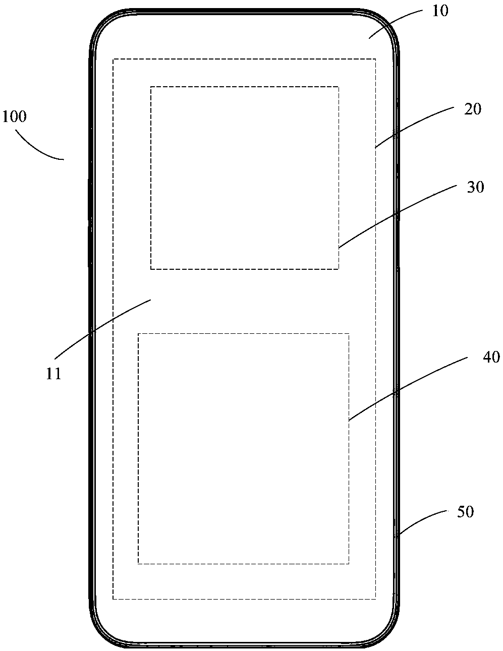 Antenna component and electronic equipment