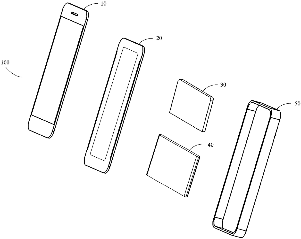 Antenna component and electronic equipment