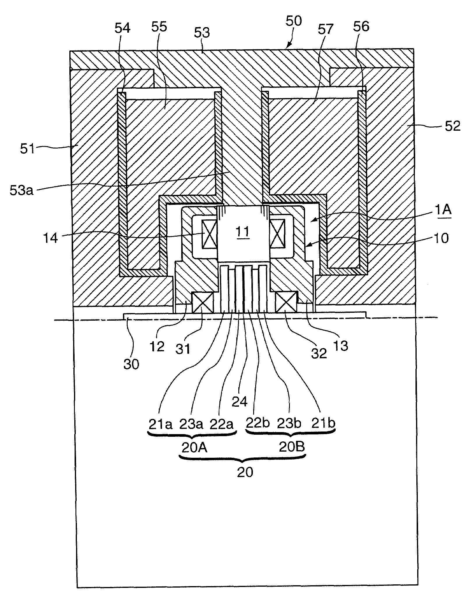 Hybrid permanent magnet type electric rotating machine and manufacturing method thereof