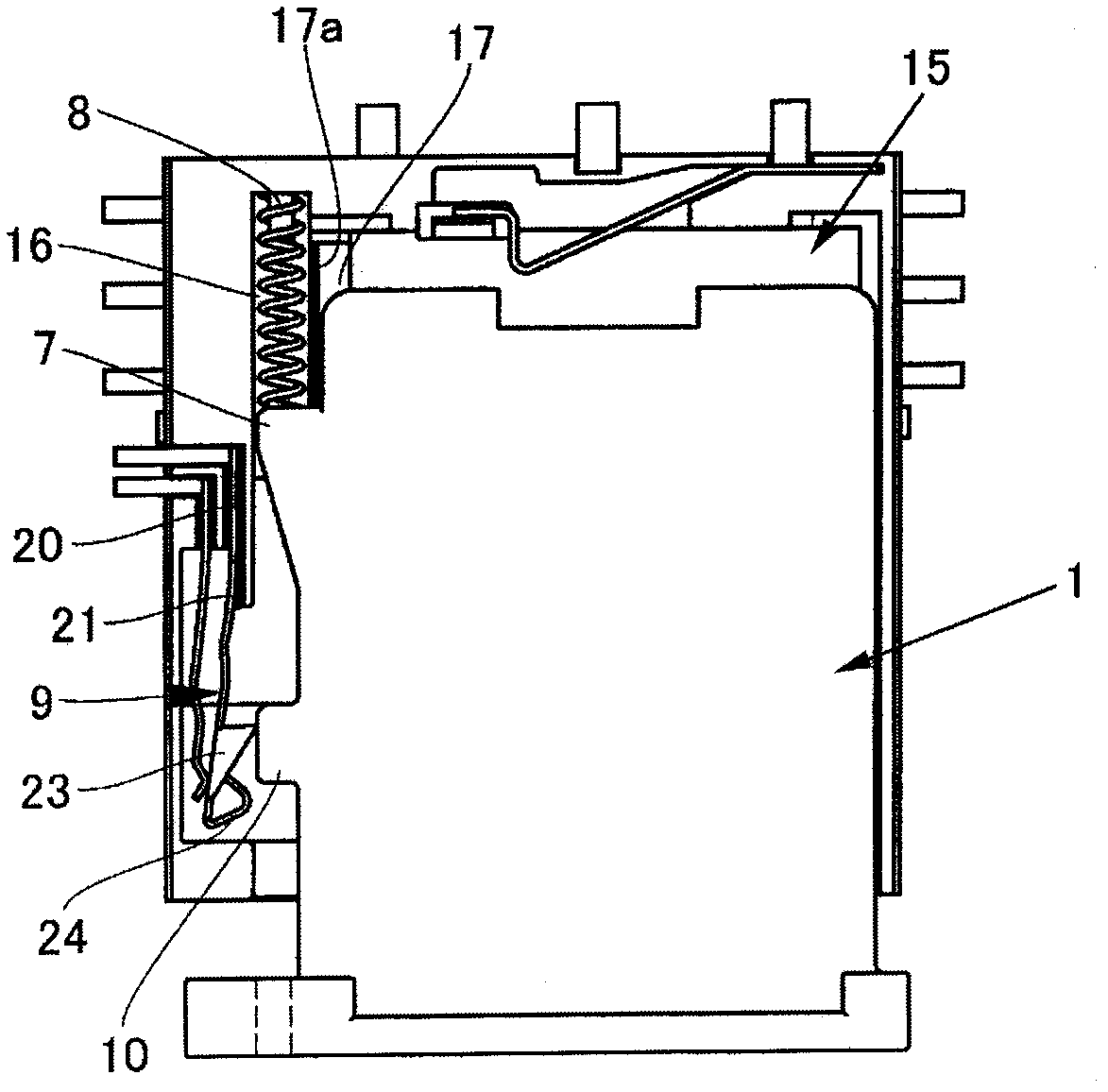 Card connector with removing function