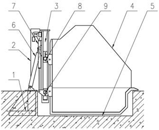 Split type feeding device and using method thereof