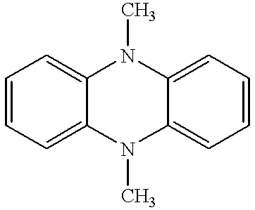 Coupled electrochromic compounds with photostable dication oxidation states