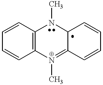 Coupled electrochromic compounds with photostable dication oxidation states