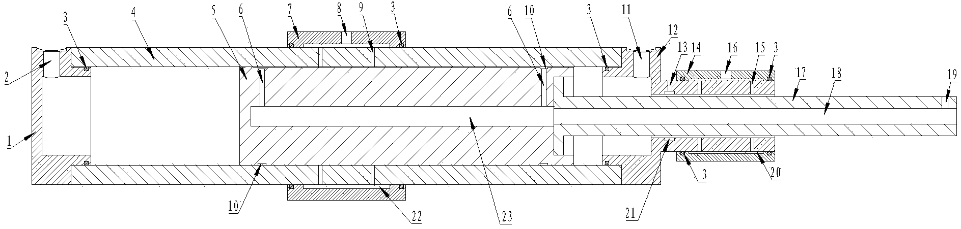 Three-dimensional follow-up constant force hanging device