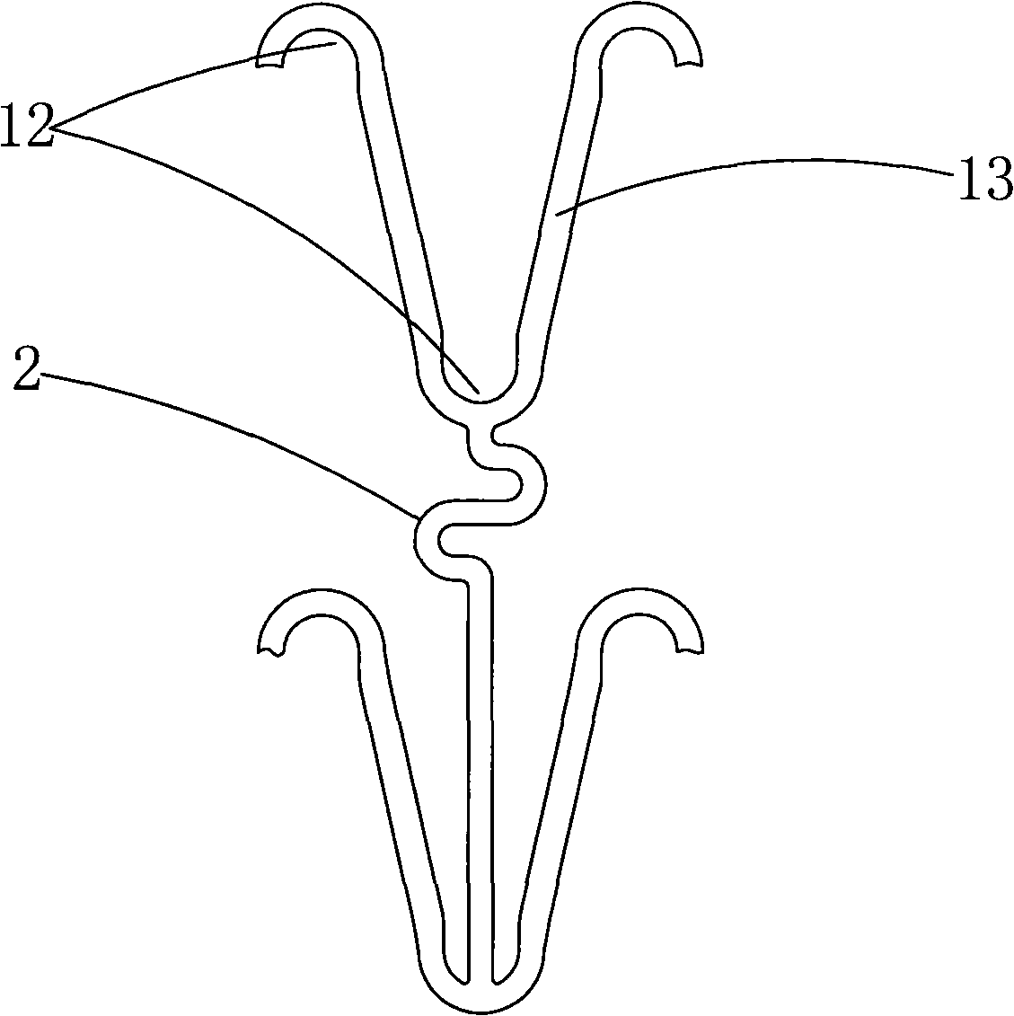 Artery medicine elution bracket