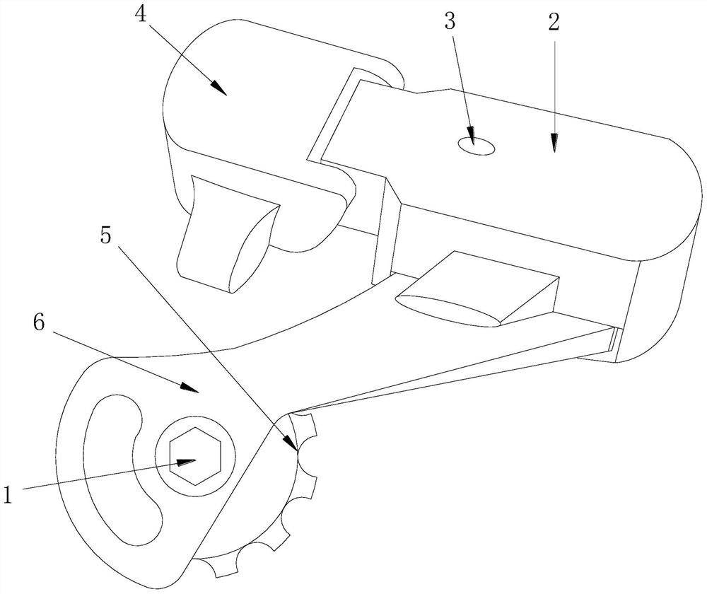 Transmission control structure based on big data management mode