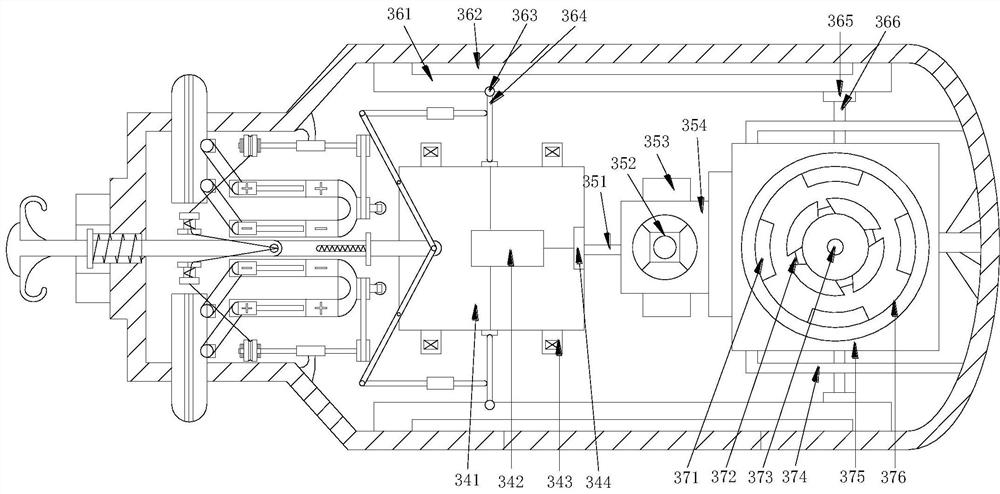 Transmission control structure based on big data management mode