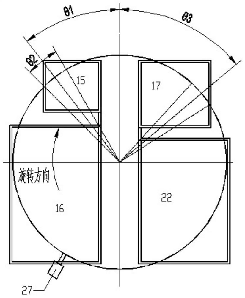 Rotary air preheater system and working method thereof