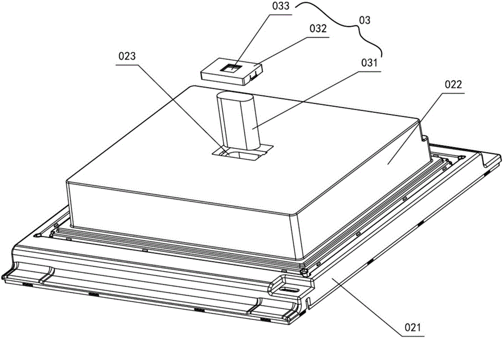 Refrigerator and food nutrient real-time detection method for refrigerator