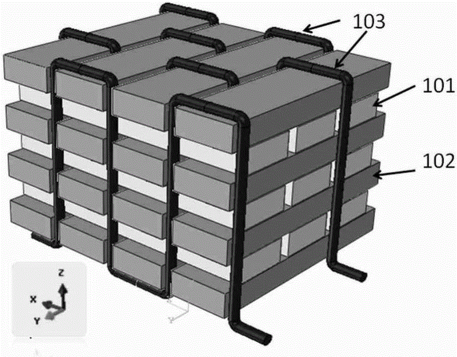 Three-dimensional orthogonal nalgrass composite material plate and molding method thereof