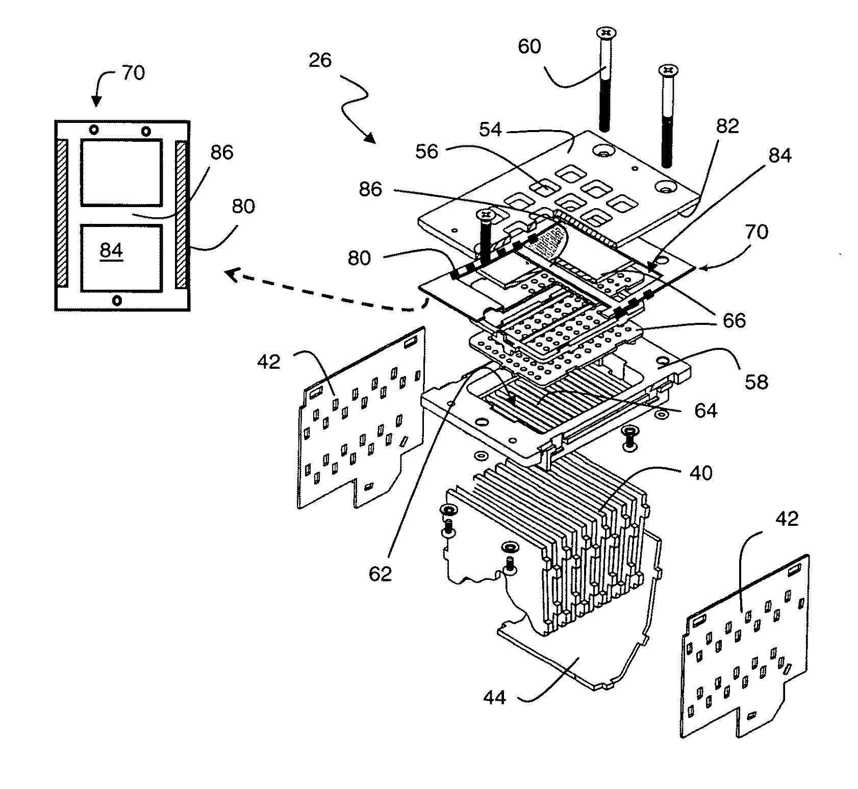 Valve system for an arc extinguishing chamber and circuit breaker comprising same