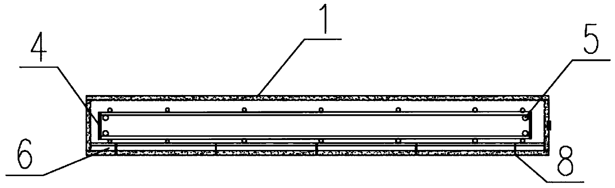 Assembly type prefabricated combined stair component