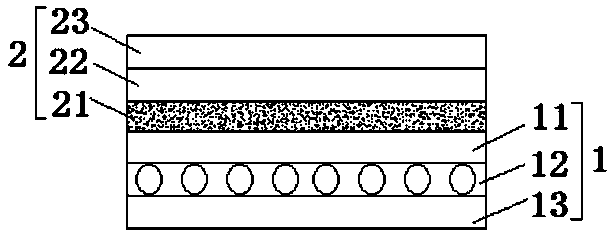 Film for pressure sensing test and preparation method thereof