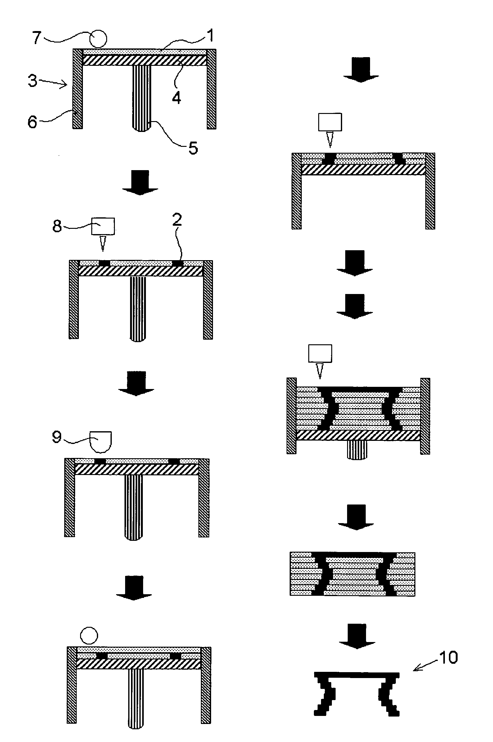 Process for producing three-dimensional shaped article