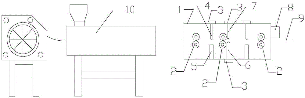 Cable continuous processing system