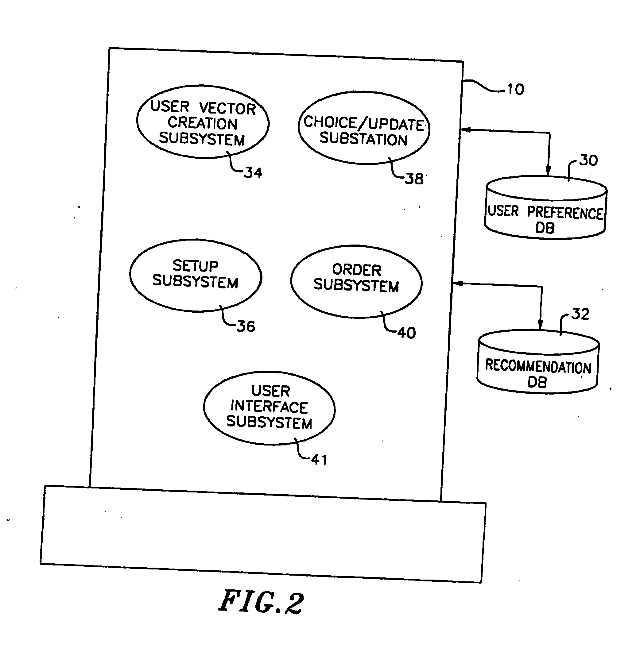 Method and apparatus for automated selection, organization, and recommendation of items based on user preference topography