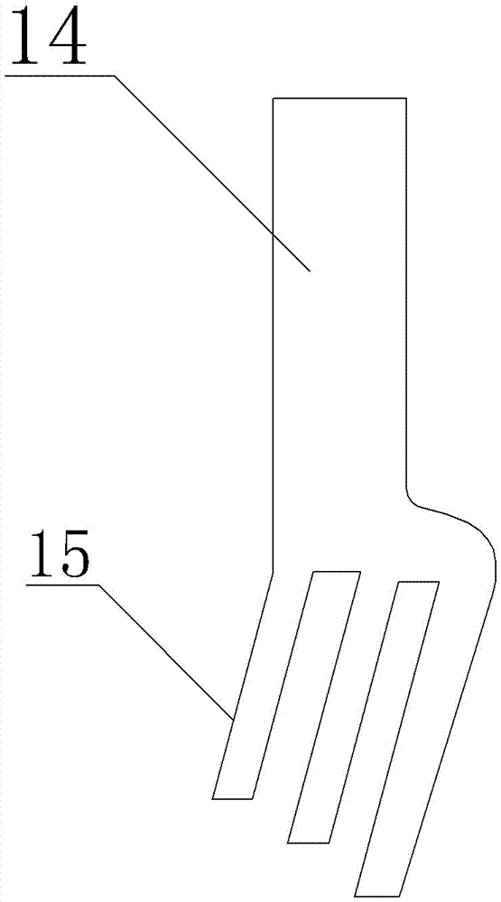 Rotary type double-acting mixer