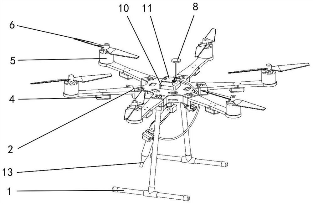 A high voltage cable deicing device based on ultrasonic deicing