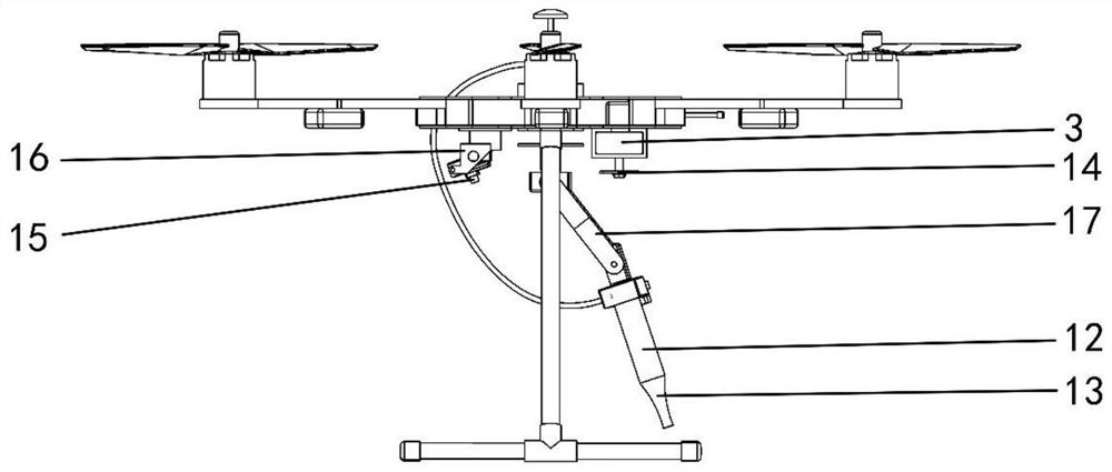 A high voltage cable deicing device based on ultrasonic deicing