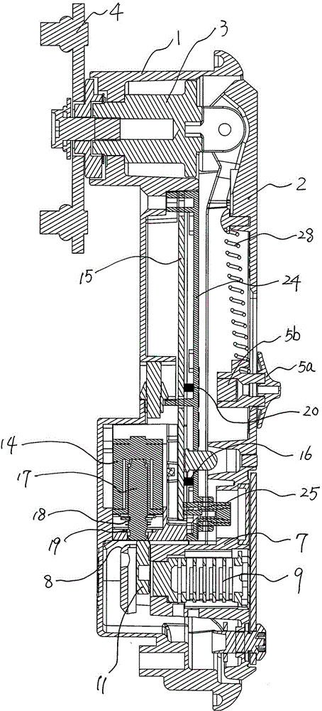 Electrical cabinet door lock