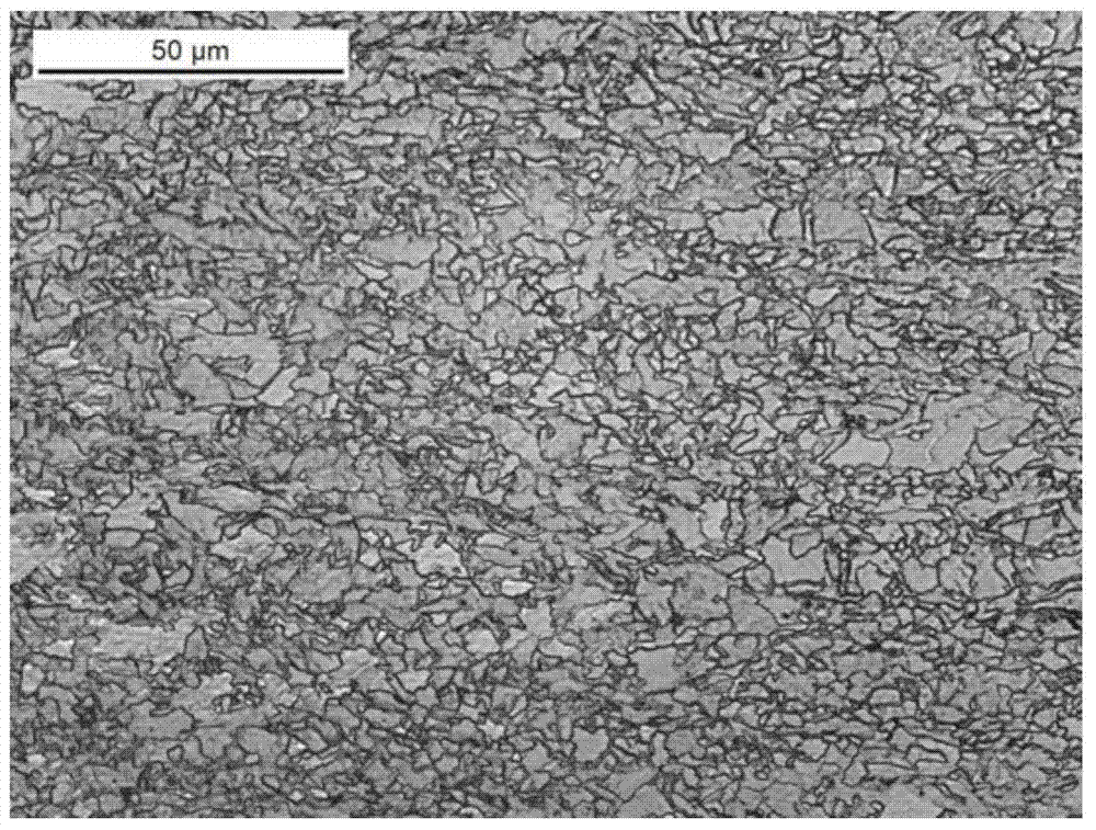 A 780mpa hot-rolled high-strength high-hole expansion steel and its manufacturing method