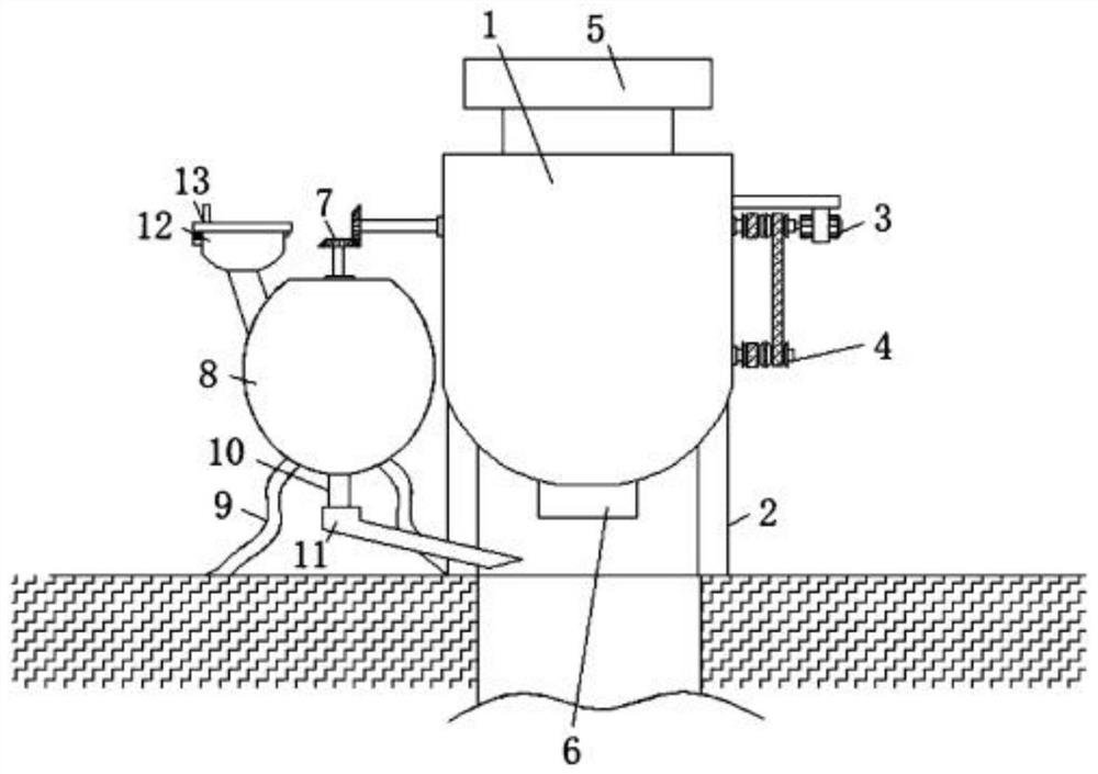 Dead fish harmless treatment mechanism based on chemical reaction heat release and using method