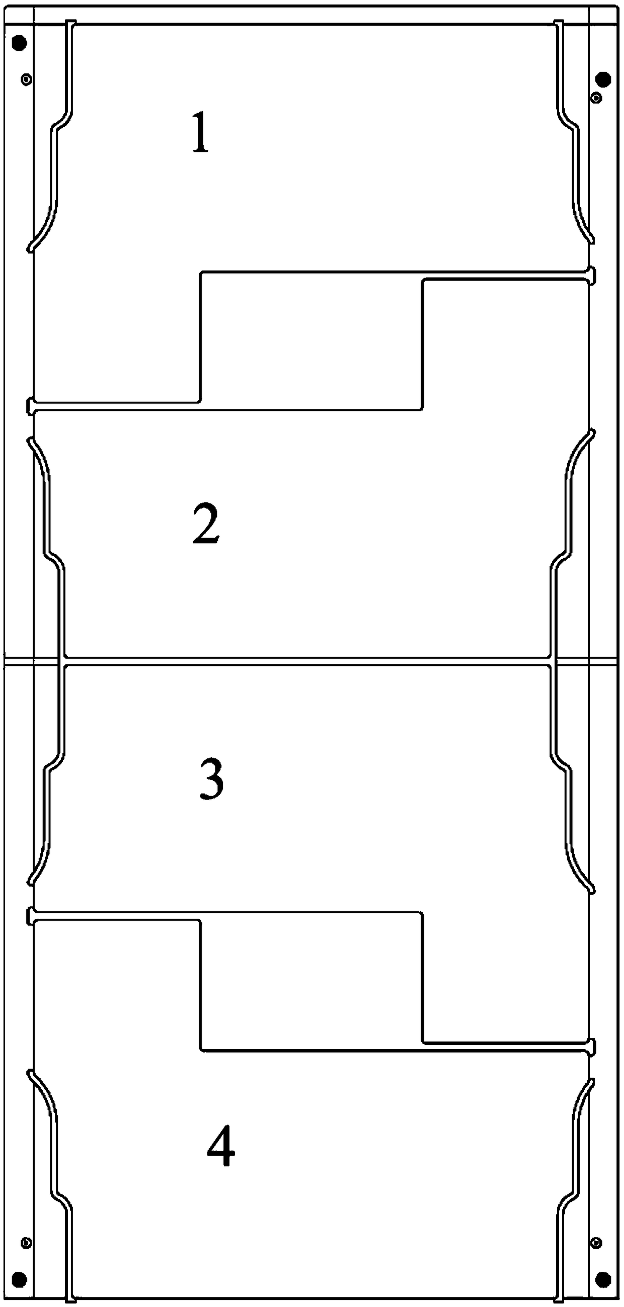 A manufacturing process of a yin-yang board