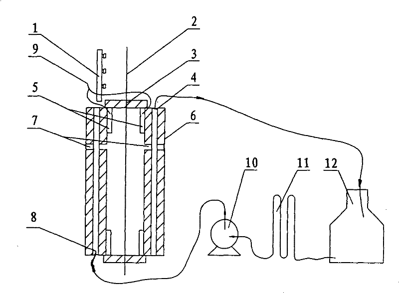 Optical fiber drawing cooling system