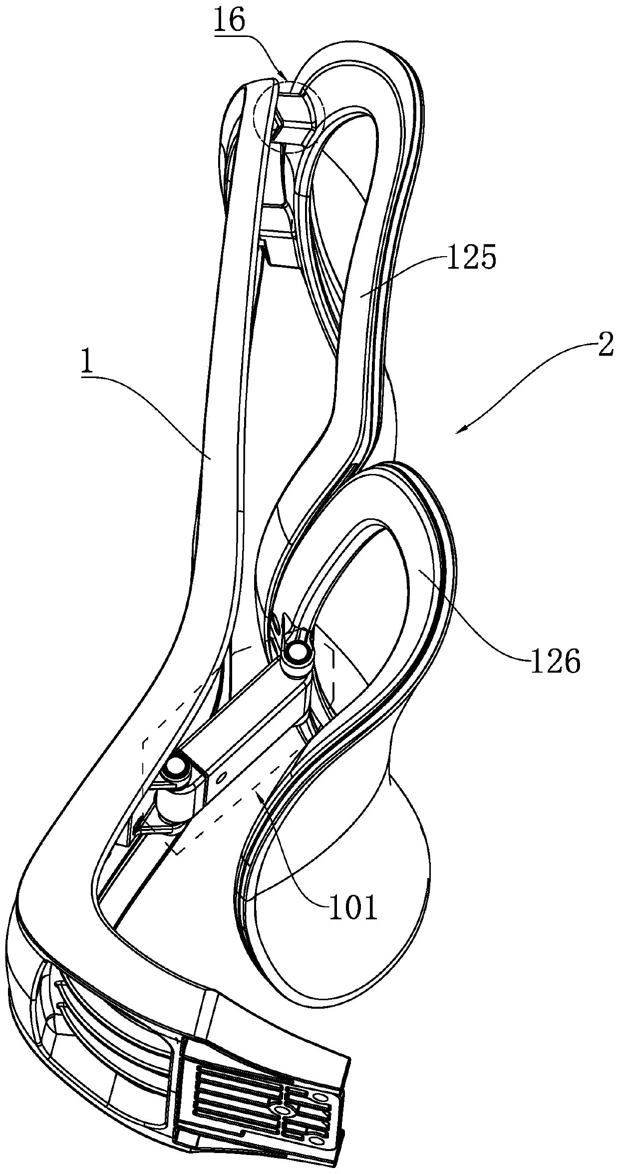 Long-stroke waist supporting mechanism and seat