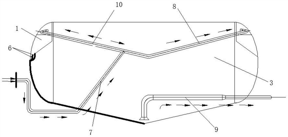 An improved fluidized bed and a powder tanker using the improved fluidized bed