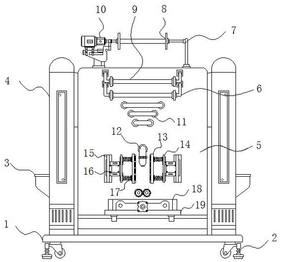 Automatic packaging machine with convenient feeding function