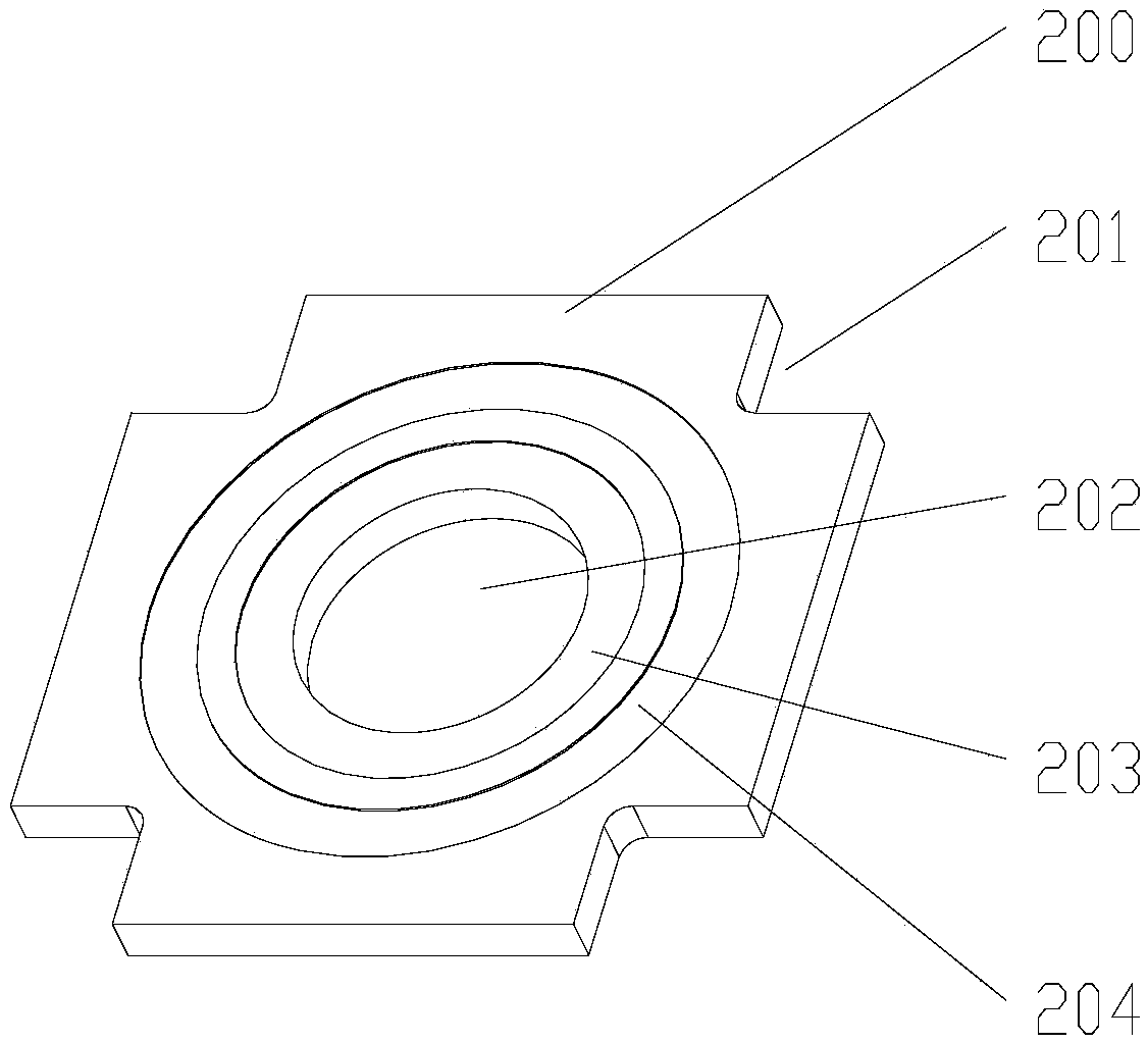 Assembled rotational conductive module