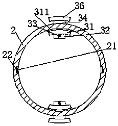 New energy automobile charging line with adjustable length