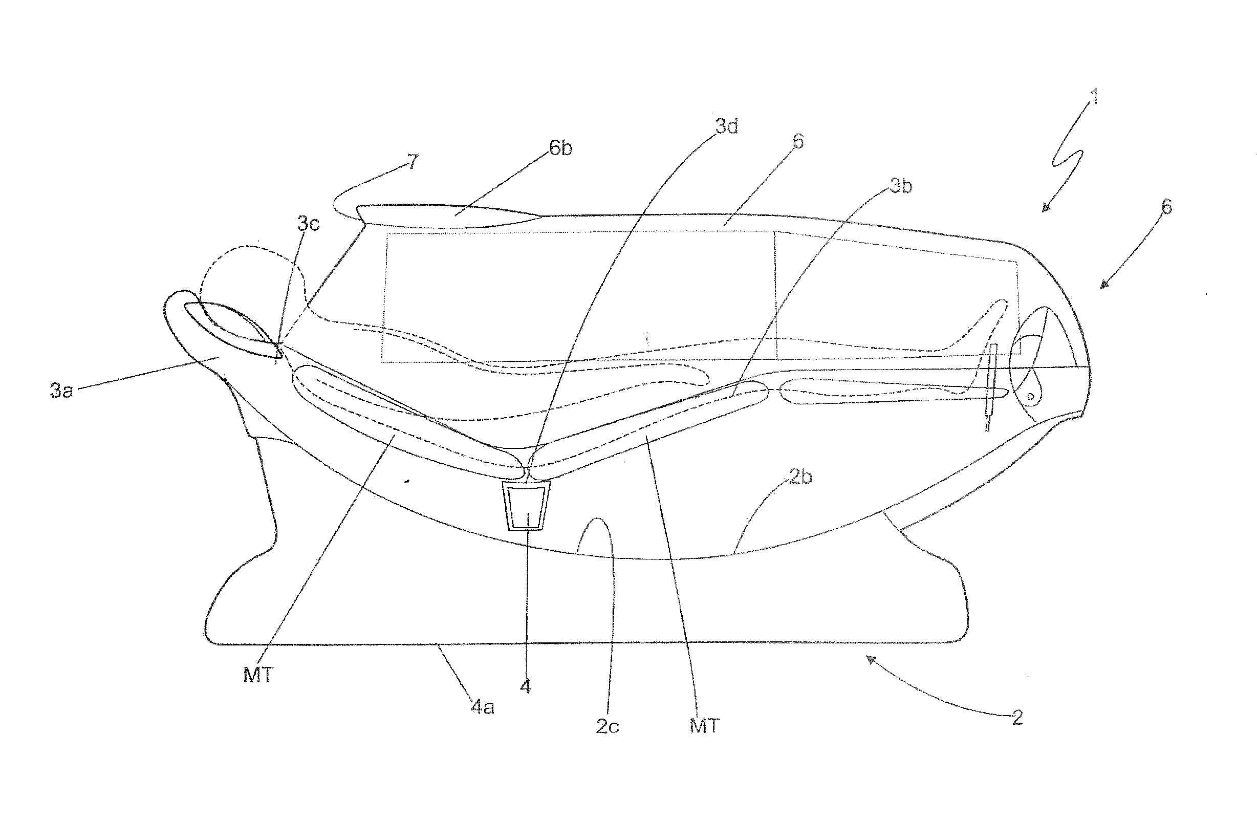 Capsular device for esthetic and therapeutic body treatment