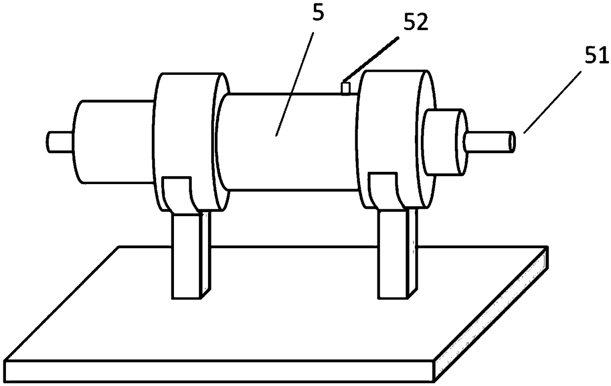 Experimental method and device for application of liquid nitrogen fracturing in geothermal development