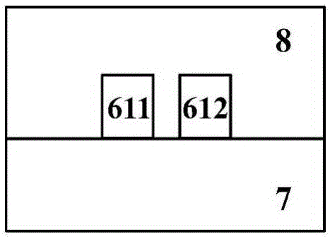 Silicon-based groove waveguide integrated type optical power splitter