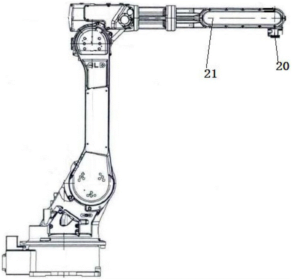 Multi-station robot welding system based on welding seam intelligent identification technology for ring-disc parts