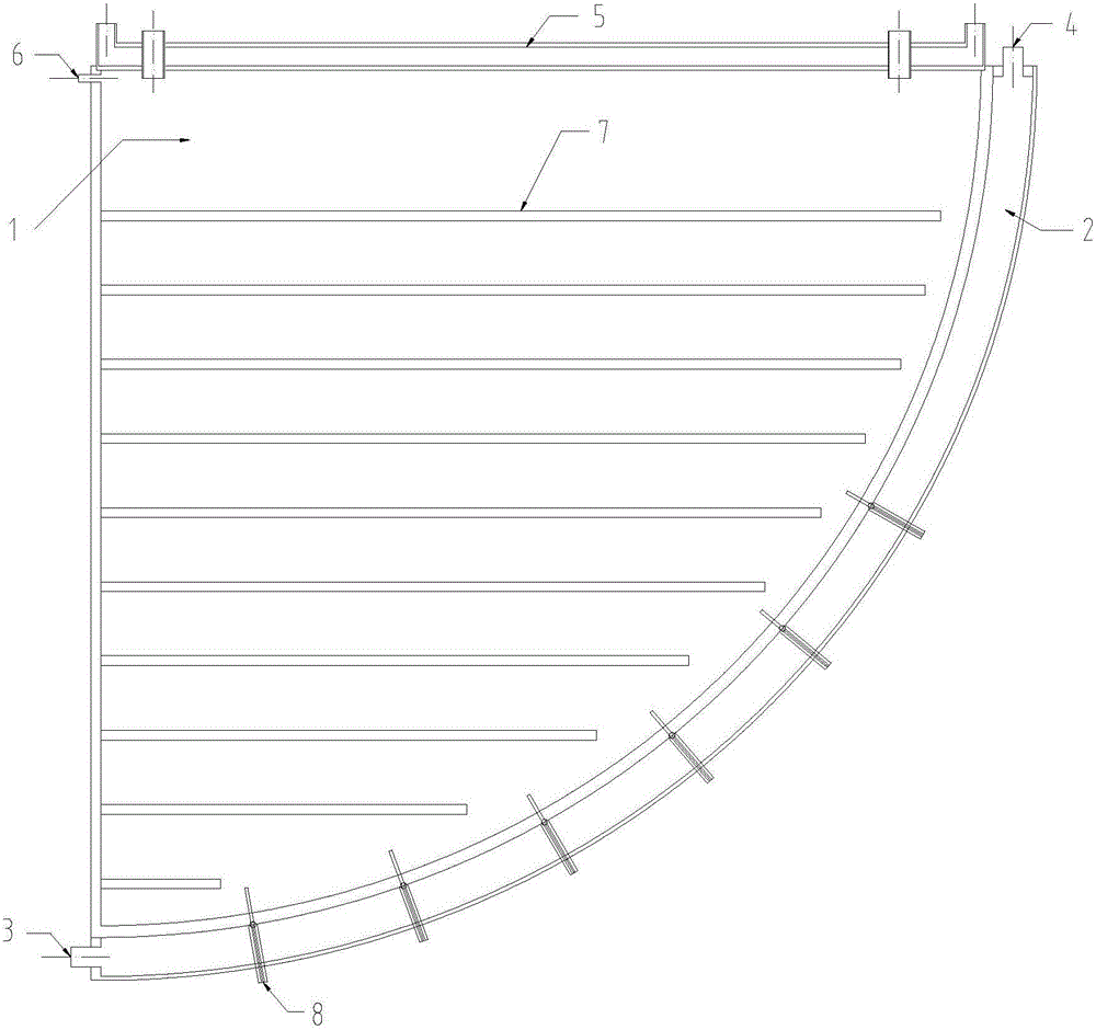 Experiment device for measuring heat transfer properties of high-rayleigh number fusion tank