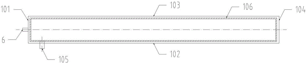 Experiment device for measuring heat transfer properties of high-rayleigh number fusion tank