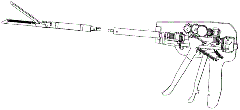 Endoscope anastomat and staple cartridge assembly thereof