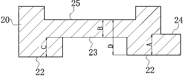 A method of processing the middle frame of mobile phone based on floating datum