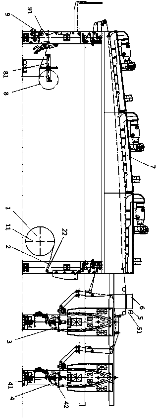 Printing method combining gravure printing and digital printing of printing device and print