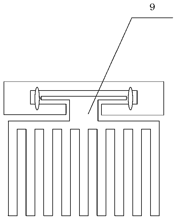 Bufferable rooftop airdrop cargo receiving device