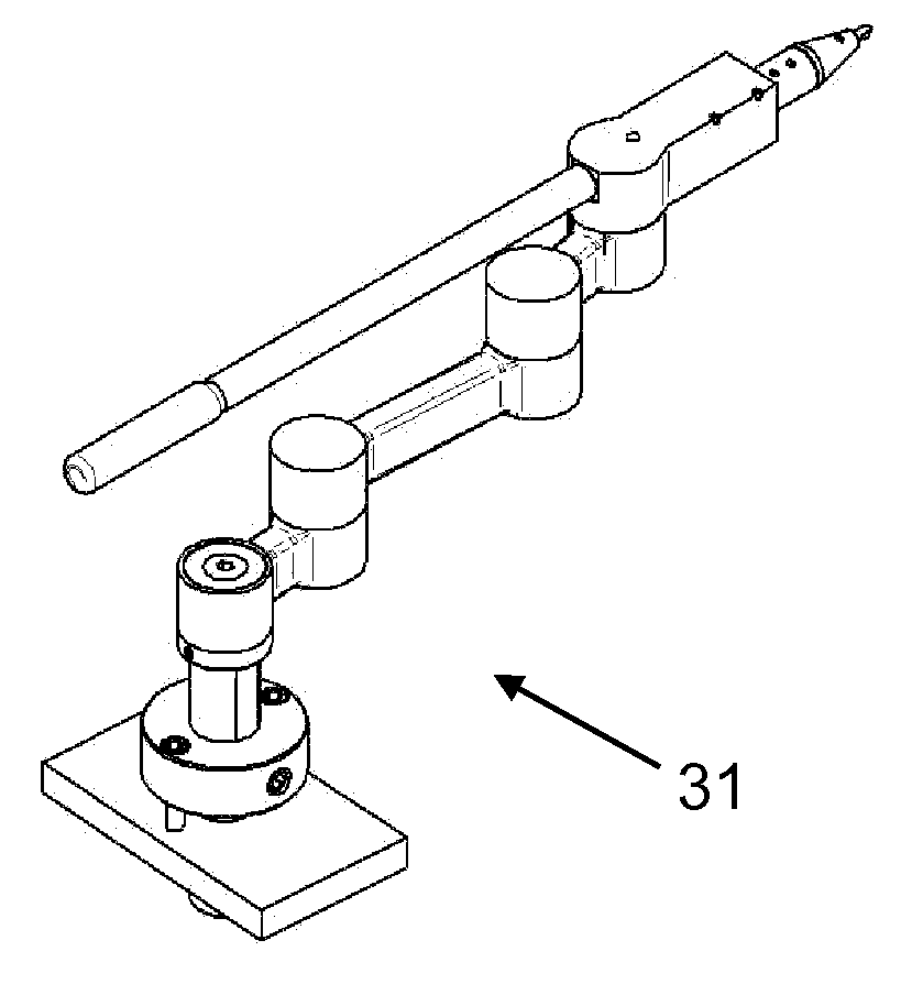 Special articulating tool holder